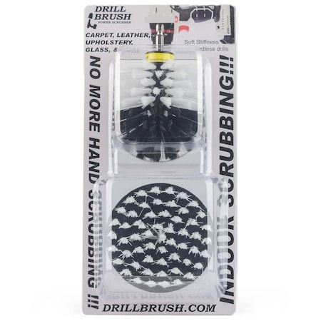 Drillbrush Cleaning Supplies - Spin Brushes for Boats and Watercraft - Kayak W-S-4O-QC-DB